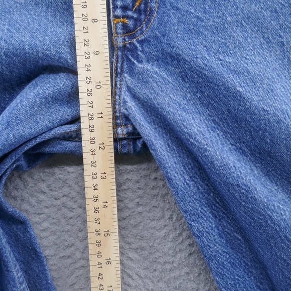 Levis Mens 505 Regular Fit Straight Leg Jeans Size 34x30* Blue Denim Mid Rise - Picture 9 of 12